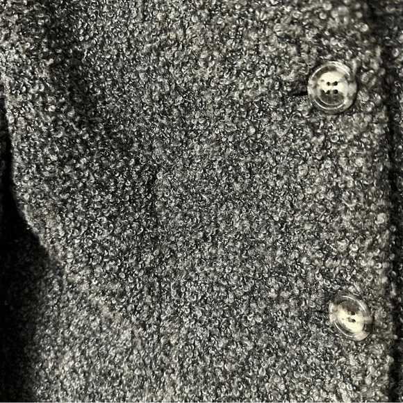 Ann Taylor Petites Women's Vintage Wool Blend Gray Jacket Size 8P GUC - Picture 4 of 7